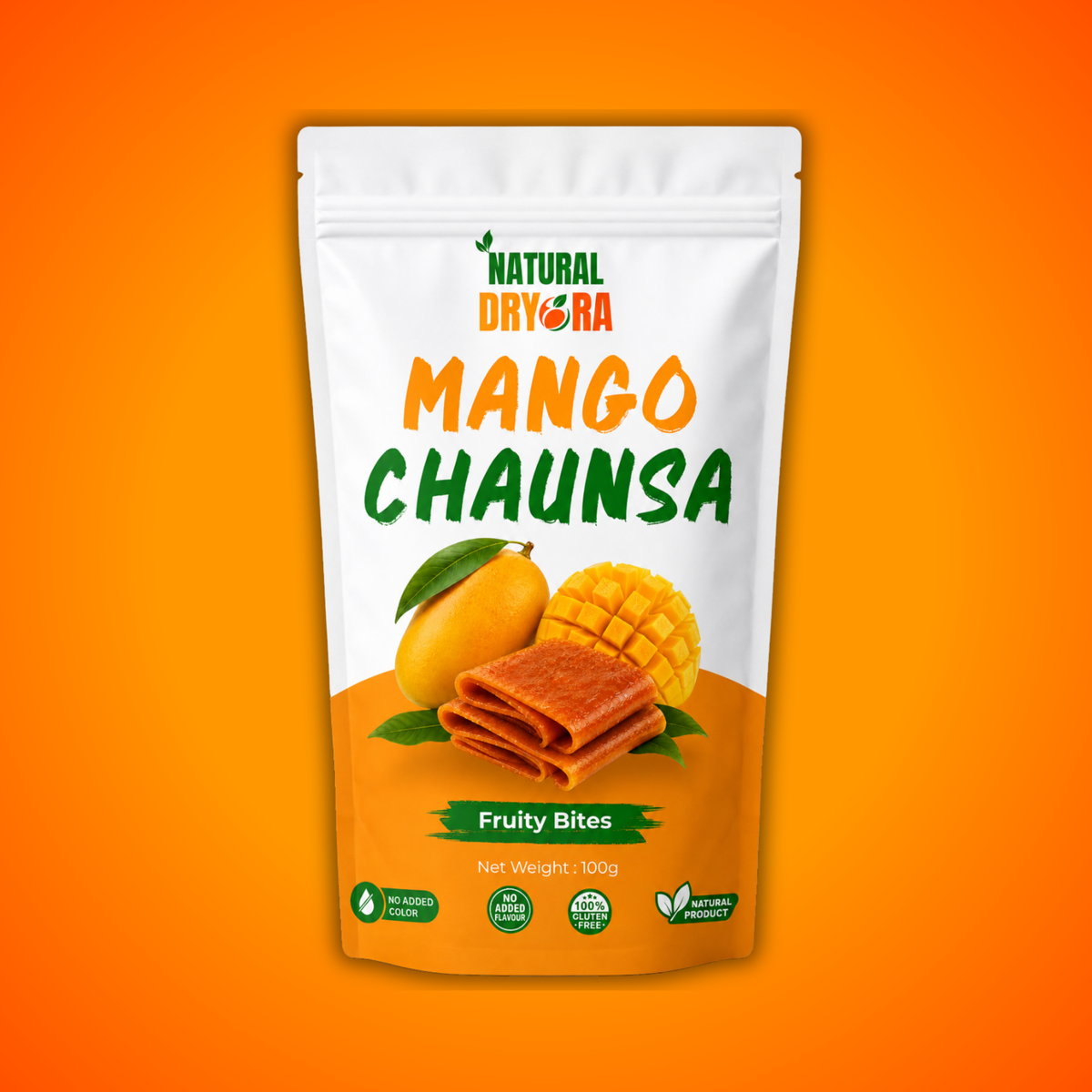 Mango Chaunsa Fruity Bites 100g | Natural Dryora