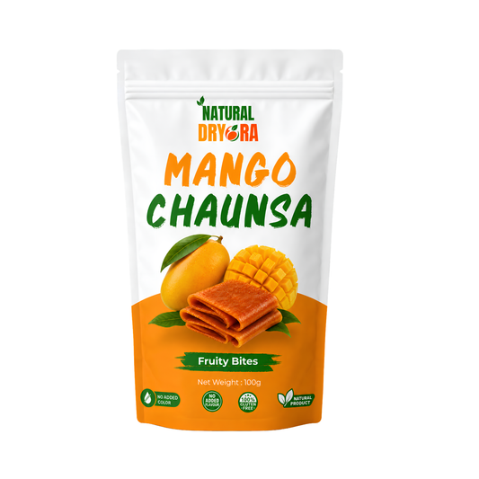 Mango Chaunsa Fruity Bites 100g | Natural Dryora