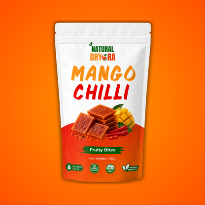 Mango Chilli Fruity Bites 100g  | Natural Dryora