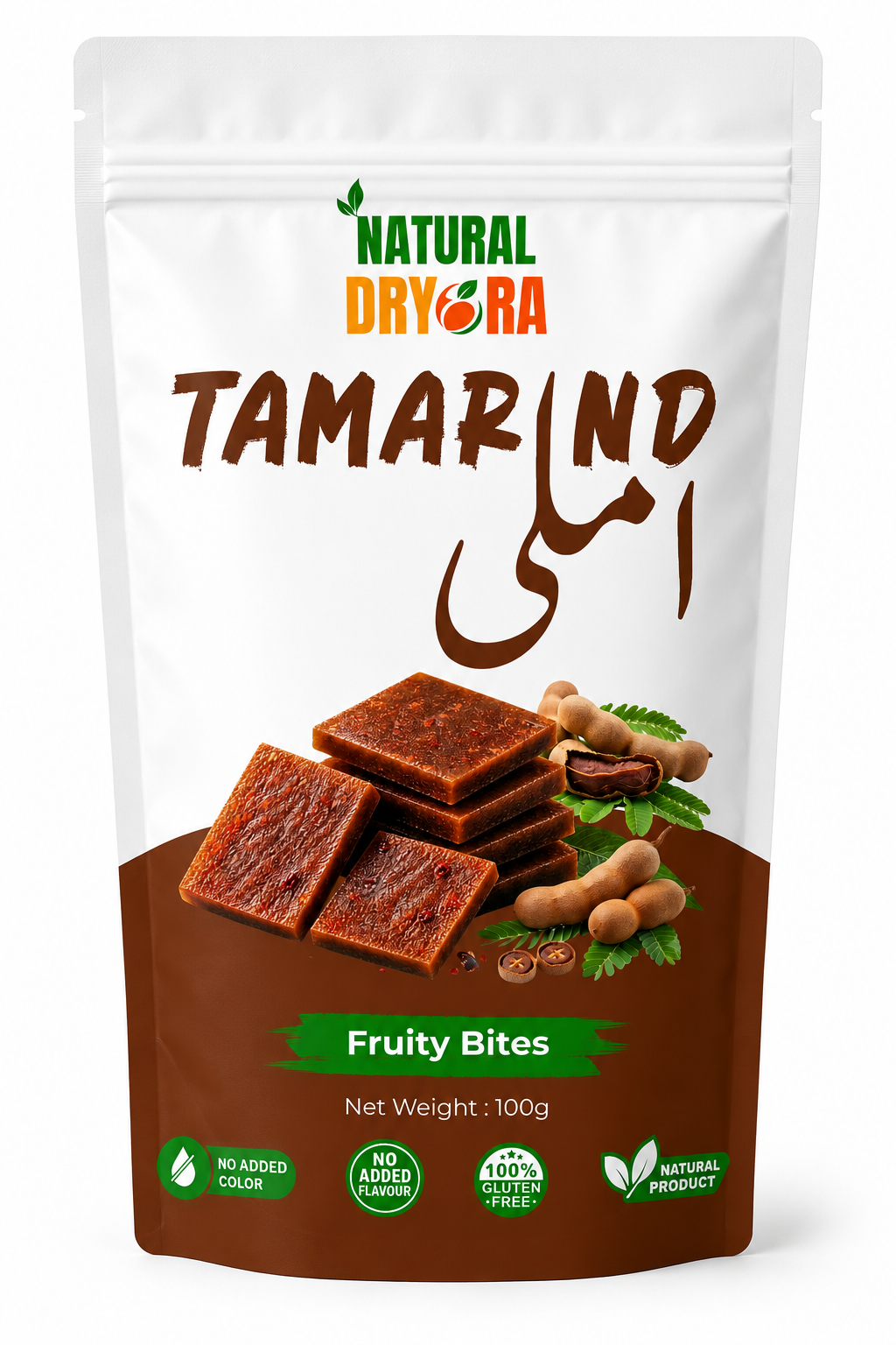 Tamarind Fruit Leather 100g  | Natural Dryora
